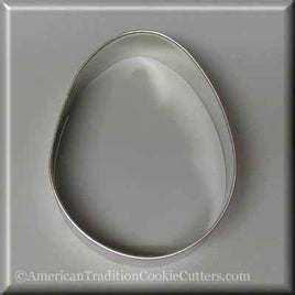 4" Easter Egg Metal Cookie Cutter