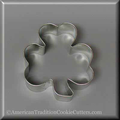 3 inch Shamrock Metal Cookie Cutter