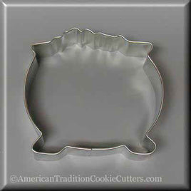3.5" Pot O Gold  or Witch's Cauldron Metal Cookie Cutter
