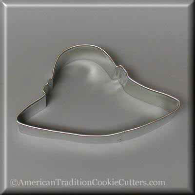 4.5 inch Easter Bonnet or Beach Hat Metal Cookie Cutter