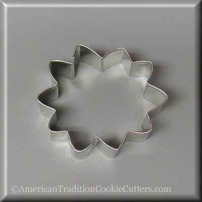 3 inch Sunflower Metal Cookie Cutter
