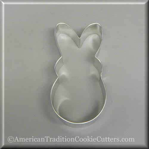 3.75 inch Easter Bunny Rabbit Metal Cookie Cutter