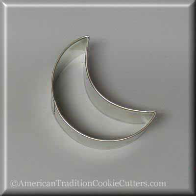 3" Crescent Moon Metal Cookie Cutter