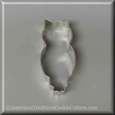 3.25 inch Owl Metal Cookie Cutter