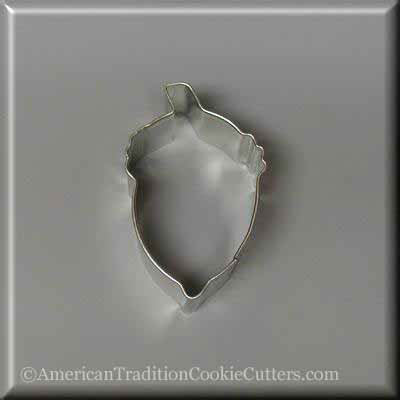 2.75" Acorn Metal Cookie Cutter