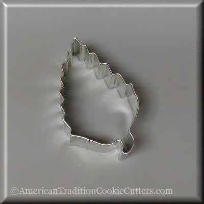 3.25 inch Aspen Leaf Metal Cookie Cutter