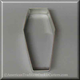 4" Coffin Metal Cookie Cutter