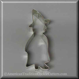 5" Standing Witch Metal Cookie Cutter