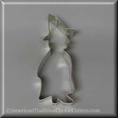 5" Standing Witch Metal Cookie Cutter