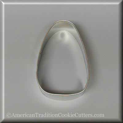 3" Candy Corn Metal Cookie Cutter