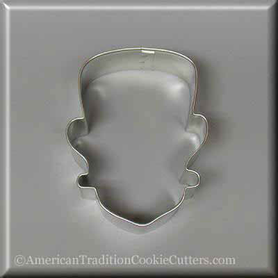 3.25 inch Frankenstein Monster Metal Cookie Cutter