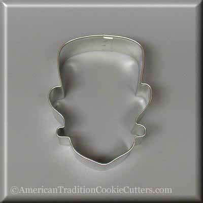 3.25" Frankenstein Monster Metal Cookie Cutter
