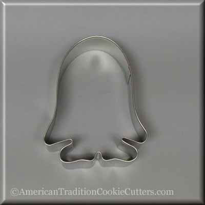 4" Ghost Halloween Costume Metal Cookie Cutter