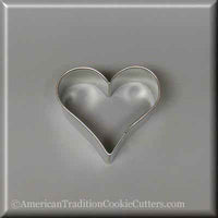 2" Heart Metal Cookie Cutter
