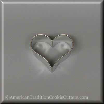 1.75 Mini Heart Metal Cookie Cutter