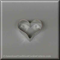 1.75" Mini Heart  Metal Cookie Cutter