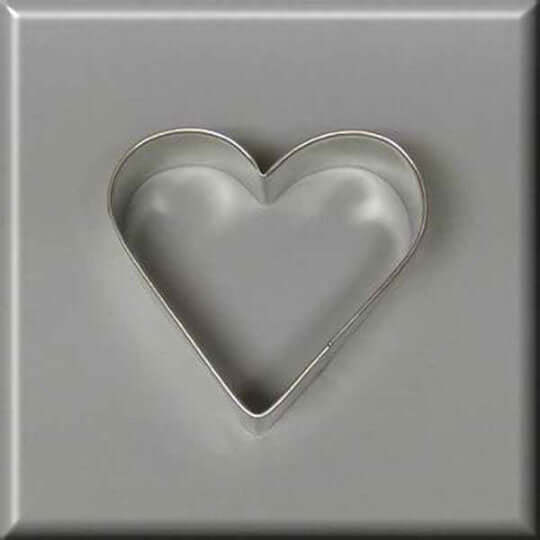 2.75 inch Heart Metal Cookie Cutter