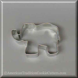 3" Elephant Metal Cookie Cutter