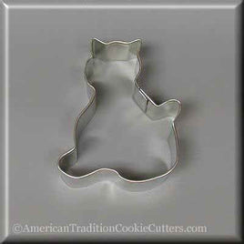 3" Kitten Metal Cookie Cutter