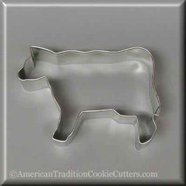 4" Cow Metal Cookie Cutter