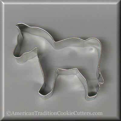 4 inch Horse Metal Cookie Cutter