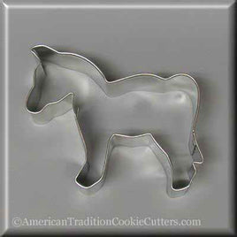 4" Horse Metal Cookie Cutter