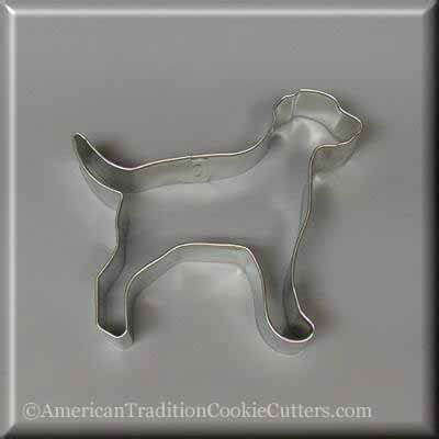 4.5 inch Labrador Retriever Metal Cookie Cutter