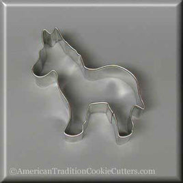 3.75" Donkey Metal Cookie Cutter
