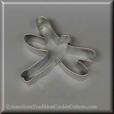 3.5" Dragonfly Metal Cookie Cutter