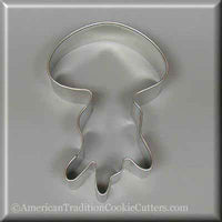 4" Jellyfish Metal Cookie Cutter