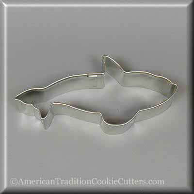 4 inch Killer Whale Metal Cookie Cutter