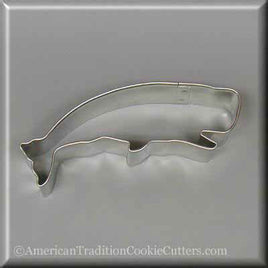 4" Jumping Whale Metal Cookie Cutter