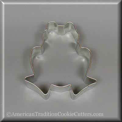 3 inch Frog Metal Cookie Cutter