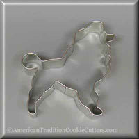 4" Poodle Metal Cookie Cutter
