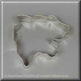 3.5" Panther Head Metal Cookie Cutter