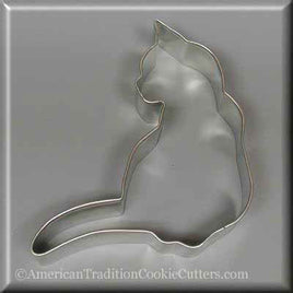 4.5" Cat Metal Cookie Cutter