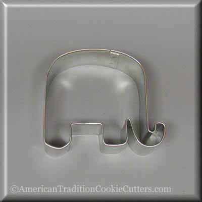 3.25 inch Elephant Metal Cookie Cutter