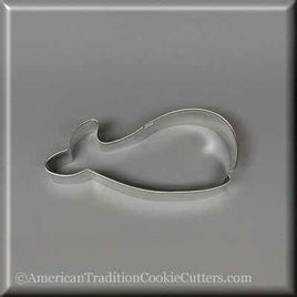 4" Whale Metal Cookie Cutter