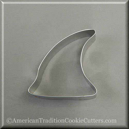 4" Shark Fin Metal Cookie Cutter