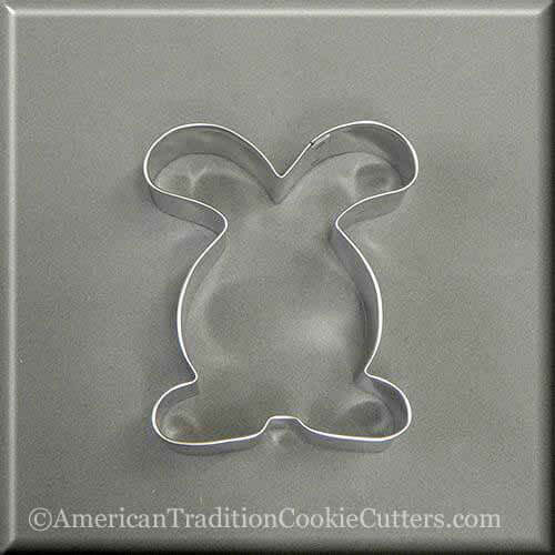 4 inch Easter Bunny Rabbit Metal Cookie Cutter