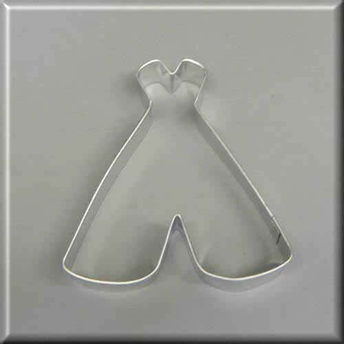 4 inch Teepee Metal Cookie Cutter