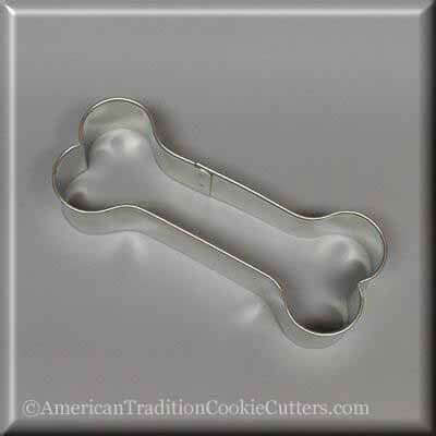 4.5 inch Dog Bone Metal Cookie Cutter