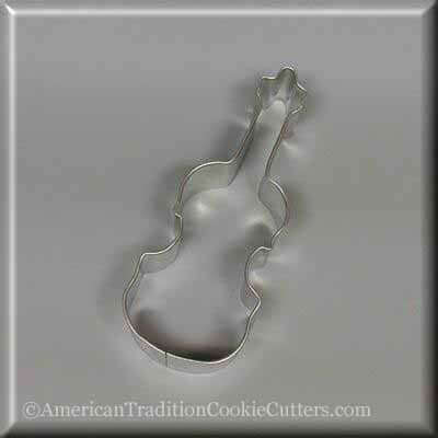 4 inch Violin Metal Cookie Cutter