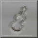 4" Violin Metal Cookie Cutter