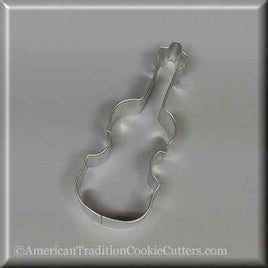 4" Violin Metal Cookie Cutter
