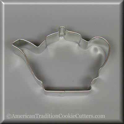 3.75 inch Teapot Metal Cookie Cutter