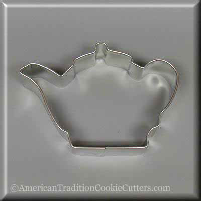 3.75" Teapot Metal Cookie Cutter