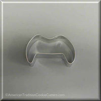 3.5" Mustache or Game Controller Metal Cookie Cutter