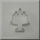 4" Unicorn Cake Stand Metal Cookie Cutter