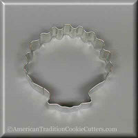 3" Scallop Seashell Metal Cookie Cutter
